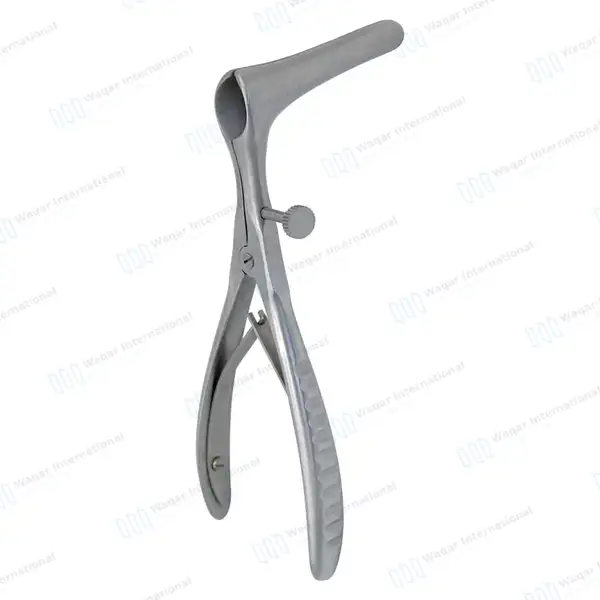 Cottle Septum Nasal Speculum 6″ Blade 90mm with Set Screw - surgical instruments manufactured by Waqar International, Sialkot - view 10