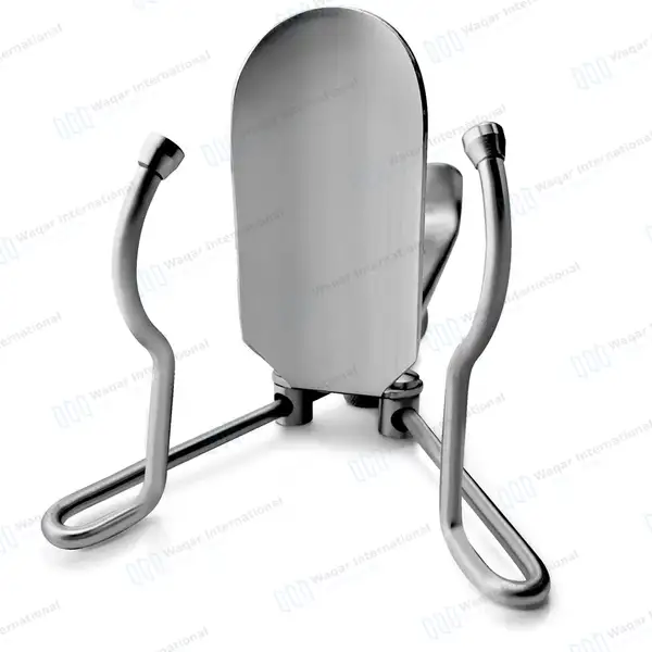 Guttmann Vaginal Speculum 1 3/8″x 4″ Self Retaining - surgical instruments manufactured by Waqar International, Sialkot - view 5