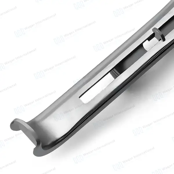 Guttmann Vaginal Speculum 1 3/8″x 4″ Self Retaining - surgical instruments manufactured by Waqar International, Sialkot - view 7