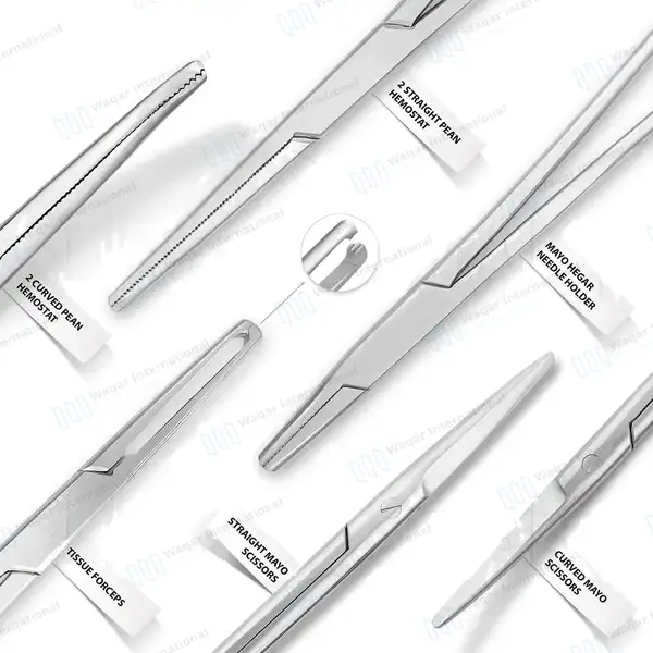 Set of 35 Dilatation Curettage Gynecology Surgical Instruments Curette - surgical instruments manufactured by Waqar International, Sialkot - view 2