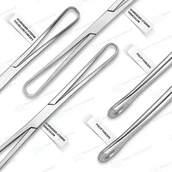 Set of 35 Dilatation Curettage Gynecology Surgical Instruments Curette - surgical instruments manufactured by Waqar International, Sialkot - view 4