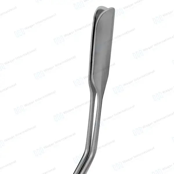 Vaginal Lateral Retractor 10.5″ Gold Handle Closed Elongated Shanks - surgical instruments manufactured by Waqar International, Sialkot - view 3