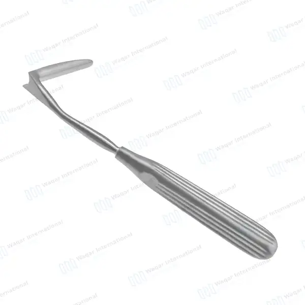 Aufricht Retractor 6.5″ Solid Blade 45mm Long - surgical instruments manufactured by Waqar International, Sialkot - view 2