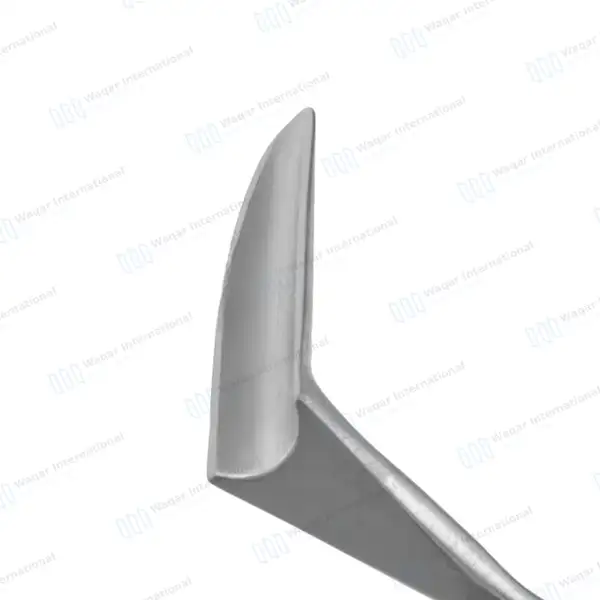Aufricht Retractor 6.5″ Solid Blade 45mm Long - surgical instruments manufactured by Waqar International, Sialkot - view 5