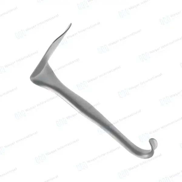 Jackson Vaginal Retractor 7″ (17.8 cm) Small Blade 1.5″x3″ - surgical instruments manufactured by Waqar International, Sialkot - view 5