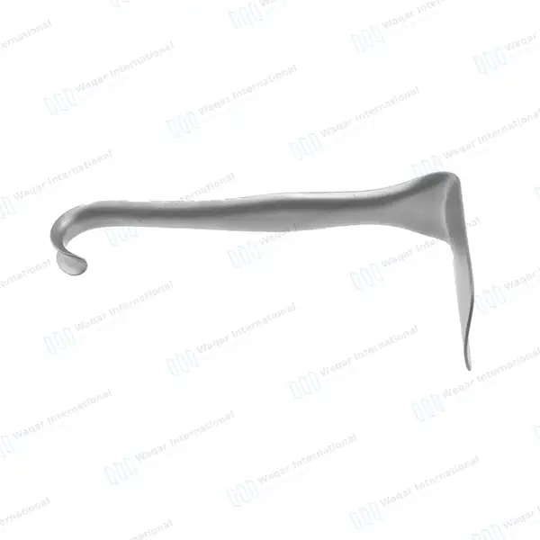 Jackson Vaginal Retractor 7″ (17.8 cm) Small Blade 1.5″x3″ - surgical instruments manufactured by Waqar International, Sialkot - view 6