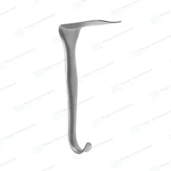 Jackson Vaginal Retractor 7″ (17.8 cm) Small Blade 1.5″x3″ - surgical instruments manufactured by Waqar International, Sialkot - view 7
