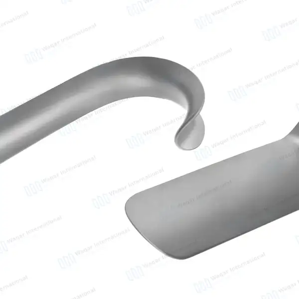Jackson Vaginal Retractor 7″ (17.8 cm) Medium Blade 1.5″x3.5″ - surgical instruments manufactured by Waqar International, Sialkot - view 2