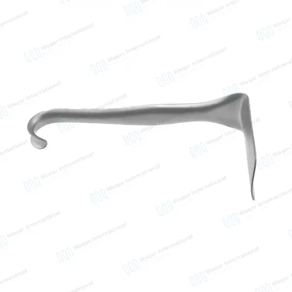 Jackson Vaginal Retractor 7″ (17.8 cm) Large Blade 1.5″x4″ - surgical instruments manufactured by Waqar International, Sialkot - view 6