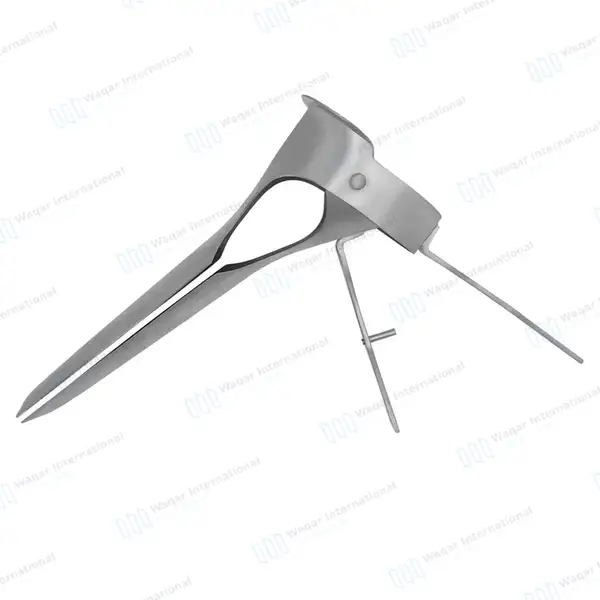 Veterinary Speculum 14″ (35cm) Ranch Farm Equine Instruments - surgical instruments manufactured by Waqar International, Sialkot - view 5