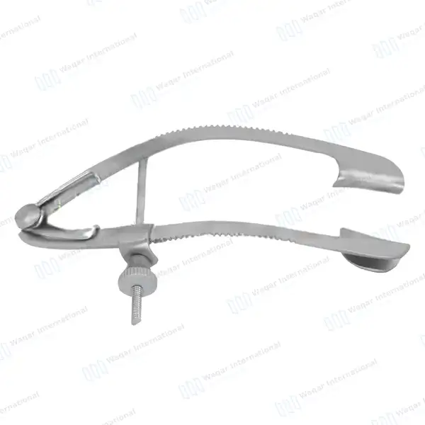 Lancaster Eye Speculum 15mm Solid Blades - surgical instruments manufactured by Waqar International, Sialkot - view 3