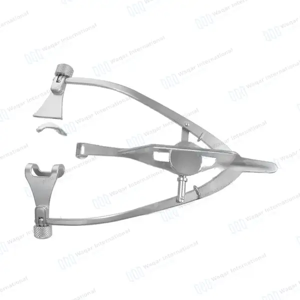 Maumenee-Park Eye Speculum 3 1/4″ Fenestrated Blade 14mm - surgical instruments manufactured by Waqar International, Sialkot - view 3
