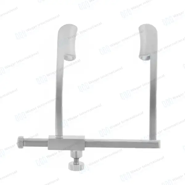 Cook Eye Speculum 1 7/8″ Child 11mm Solid Blades - surgical instruments manufactured by Waqar International, Sialkot - view 2