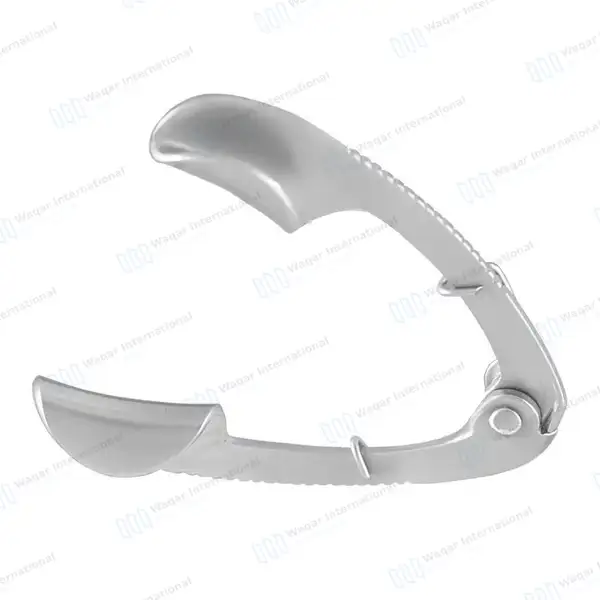 Sauer Eye Speculum 1.25″ Infant 10mm Solid Blades - surgical instruments manufactured by Waqar International, Sialkot - view 3