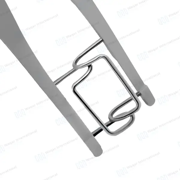 Castroviejo Eye Speculum 4″ Large 18x5mm Fenestrated - surgical instruments manufactured by Waqar International, Sialkot - view 4