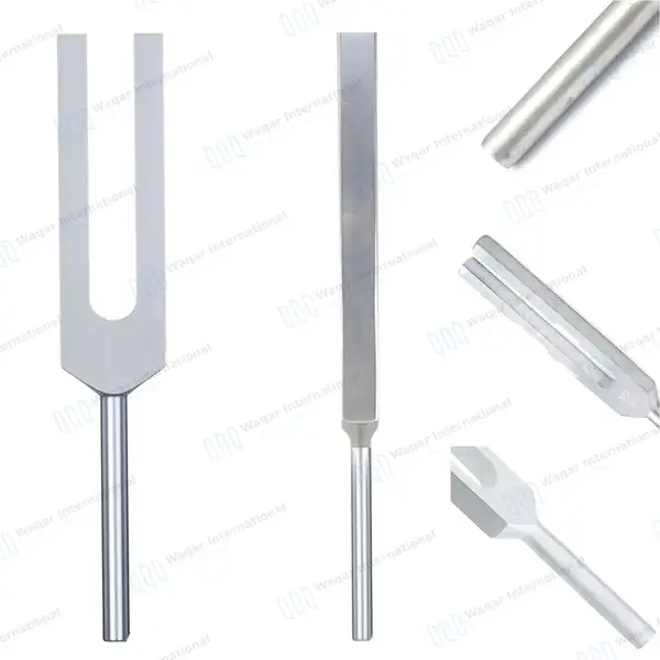 5 Pcs Tuning Fork Set with Carrying Case - surgical instruments manufactured by Waqar International, Sialkot - view 3