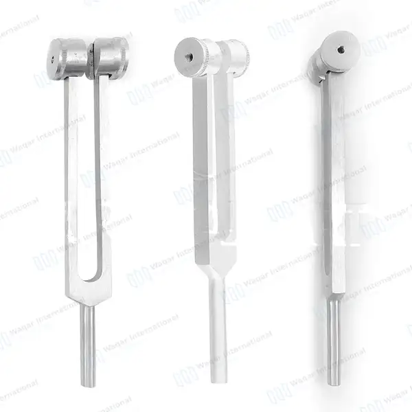 5 Pcs Tuning Fork Set with Carrying Case - surgical instruments manufactured by Waqar International, Sialkot - view 4