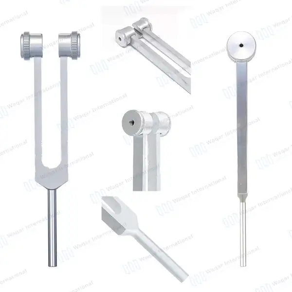 5 Pcs Tuning Fork Set with Carrying Case - surgical instruments manufactured by Waqar International, Sialkot - view 5