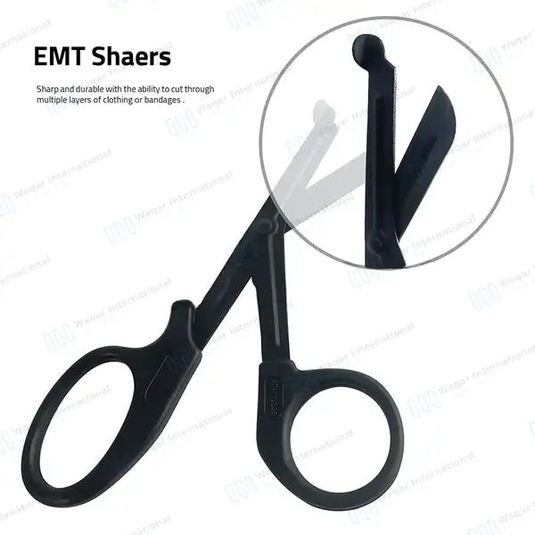 4 Pcs Tactical Black EMT/ Paramedic Tools Kit - surgical instruments manufactured by Waqar International, Sialkot - view 4