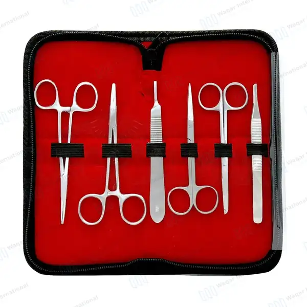 15 Pcs Suture Practice Kit with FREE Pad for Suture Training - surgical instruments manufactured by Waqar International, Sialkot - view 3