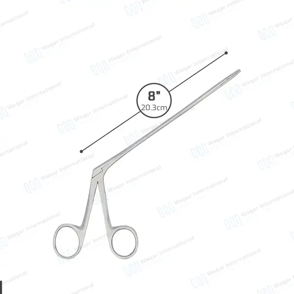 Hartmann Alligator Ear Forceps 8″ - surgical instruments manufactured by Waqar International, Sialkot - view 2