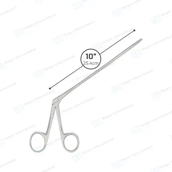 Hartmann Alligator Ear Forceps 10″ - surgical instruments manufactured by Waqar International, Sialkot - view 2