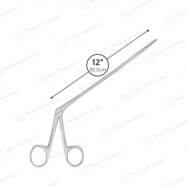 Hartmann Alligator Ear Forceps 12″ - surgical instruments manufactured by Waqar International, Sialkot - view 2