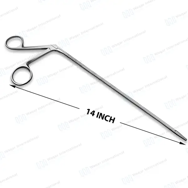 Hartmann Alligator Ear Forceps 14″ - surgical instruments manufactured by Waqar International, Sialkot - view 3