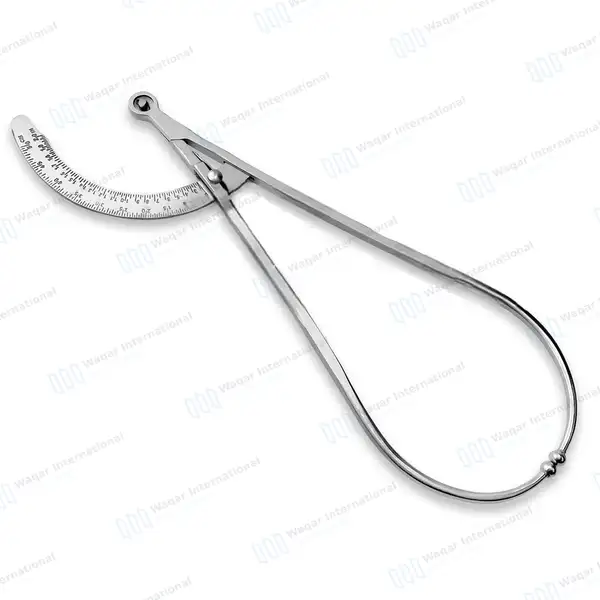 Martin Pelvimeter Graduated in CM and Inches - surgical instruments manufactured by Waqar International, Sialkot - view 2