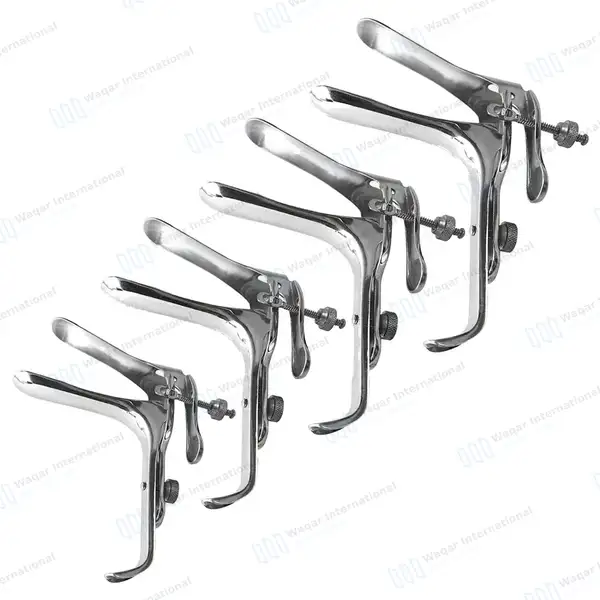 4 Pcs Pederson Vaginal Speculum Set Small, Medium, Large & X-Large - surgical instruments manufactured by Waqar International, Sialkot - view 4