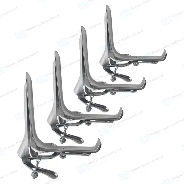 4 Pcs Pederson Vaginal Speculum Set Small, Medium, Large & X-Large - surgical instruments manufactured by Waqar International, Sialkot - view 5