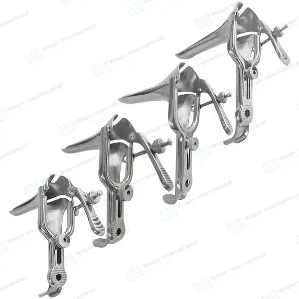 4 Pcs Pederson Vaginal Speculum Set Small, Medium, Large & X-Large - surgical instruments manufactured by Waqar International, Sialkot - view 6