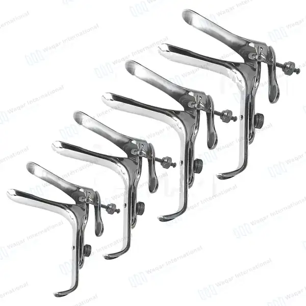 4 Graves Vaginal Speculum Small, Medium, Large & X-Large - surgical instruments manufactured by Waqar International, Sialkot - view 5