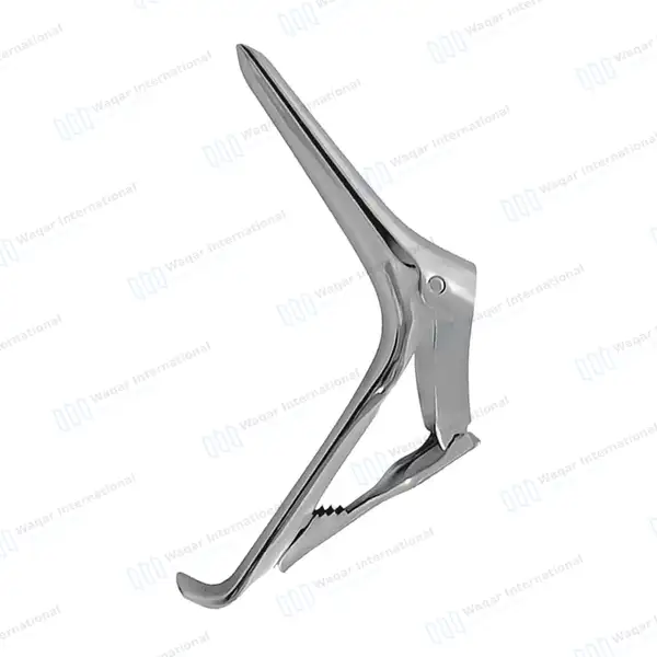 Semm Vaginal Speculum Medium 100mmx17mm - surgical instruments manufactured by Waqar International, Sialkot - view 5