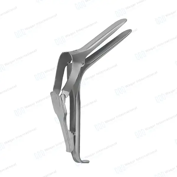 Semm Vaginal Speculum Medium 100mmx17mm - surgical instruments manufactured by Waqar International, Sialkot - view 8