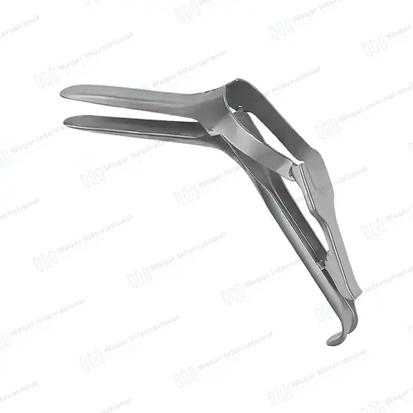 Semm Vaginal Speculum Large 110mmx25mm - surgical instruments manufactured by Waqar International, Sialkot - view 9