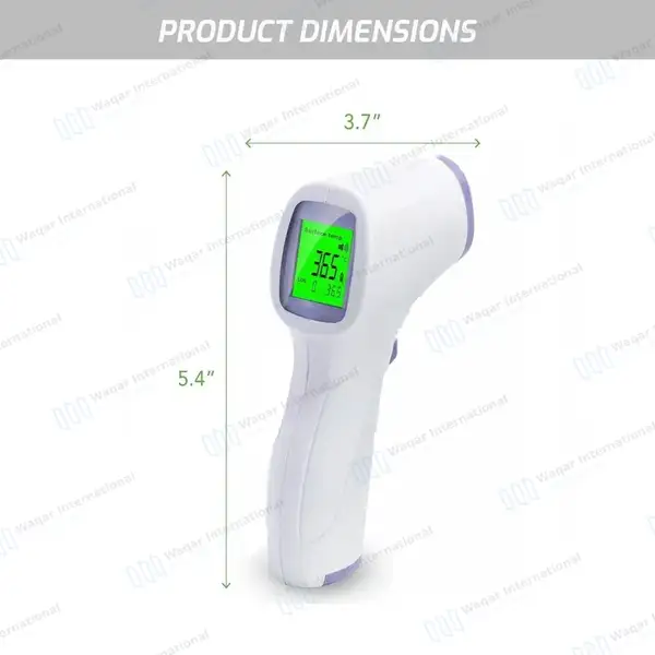 Non Contact Digital Infrared Forehead Thermometer - surgical instruments manufactured by Waqar International, Sialkot - view 2