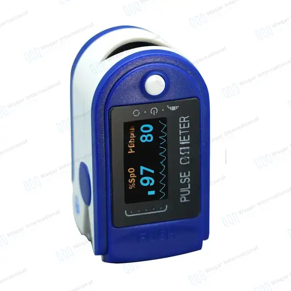 Finger Tip Pulse Oximeter SpO2 Oxygen Saturation Monitor - surgical instruments manufactured by Waqar International, Sialkot - view 2