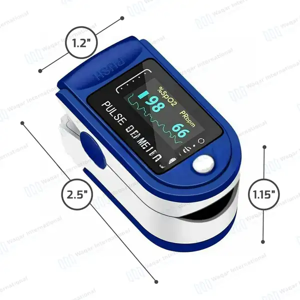 Finger Tip Pulse Oximeter SpO2 Oxygen Saturation Monitor - surgical instruments manufactured by Waqar International, Sialkot - view 5