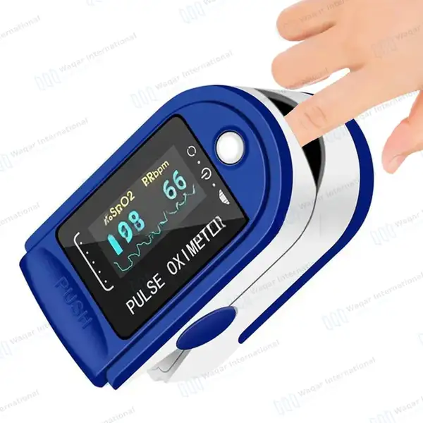 Finger Tip Pulse Oximeter SpO2 Oxygen Saturation Monitor - surgical instruments manufactured by Waqar International, Sialkot - view 6