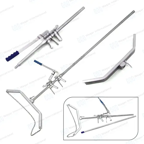 Heavy Duty Calf Puller Calving Extractor 65″ - veterinary instruments manufactured by Waqar International, Sialkot - view 3