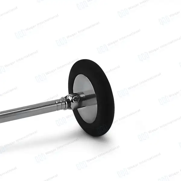 Babinski Reflex Hammer with Telescoping Metal Handle - surgical instruments manufactured by Waqar International, Sialkot - view 3