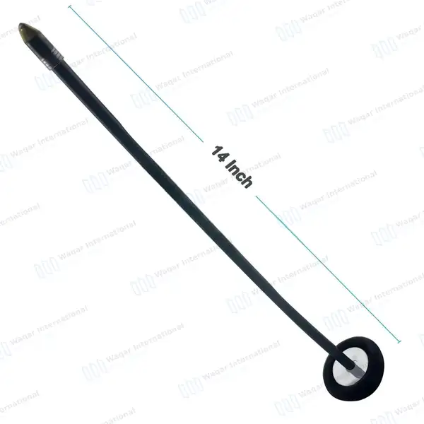 Queen Square Neurological Hammer 14″ Plastic Handle with Pointed Tip - surgical instruments manufactured by Waqar International, Sialkot - view 3