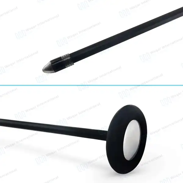 Queen Square Reflex Hammer 9″ Plastic Handle with Pointed Tip - surgical instruments manufactured by Waqar International, Sialkot - view 3