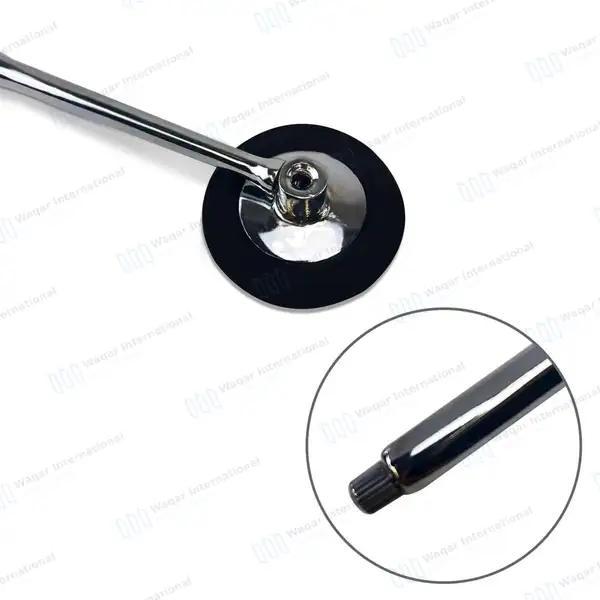Babinski Percussion Reflex Hammer 9″ with Needle - surgical instruments manufactured by Waqar International, Sialkot - view 5
