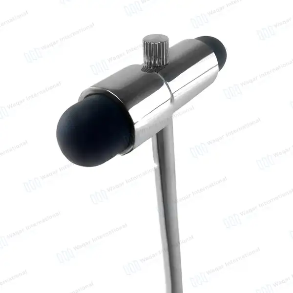Buck Percussion Reflex Hammer with Needle and Brush - surgical instruments manufactured by Waqar International, Sialkot - view 3