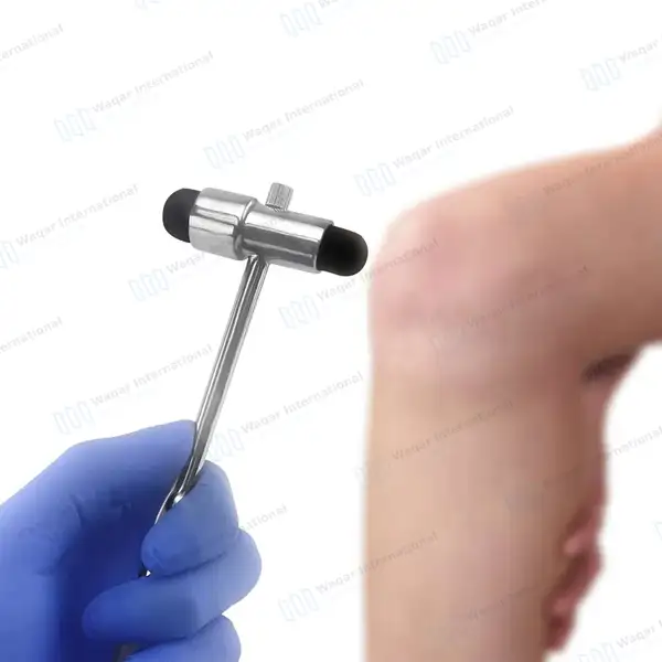 Buck Percussion Reflex Hammer with Needle and Brush - surgical instruments manufactured by Waqar International, Sialkot - view 8