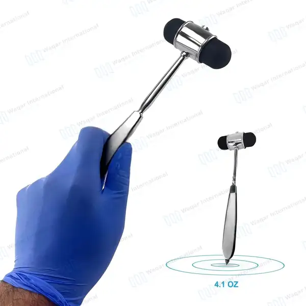 Dejerine Percussion Hammer 9″ with Needle - surgical instruments manufactured by Waqar International, Sialkot - view 7