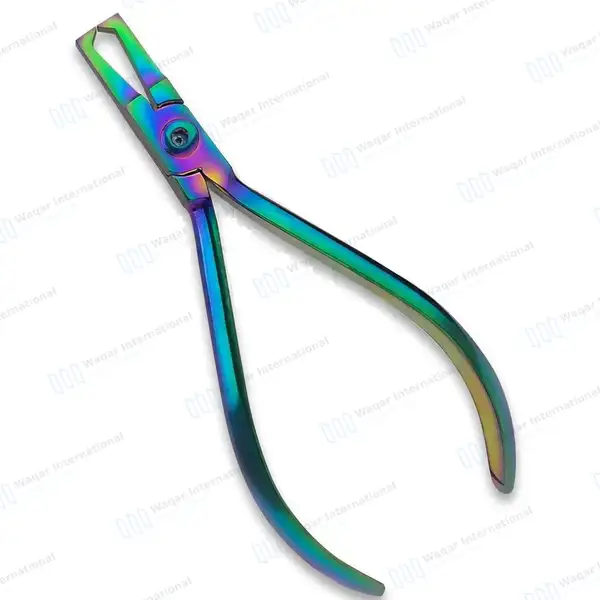 Rainbow Bracket Removing Plier 5.5″ Straight - surgical instruments manufactured by Waqar International, Sialkot - view 2