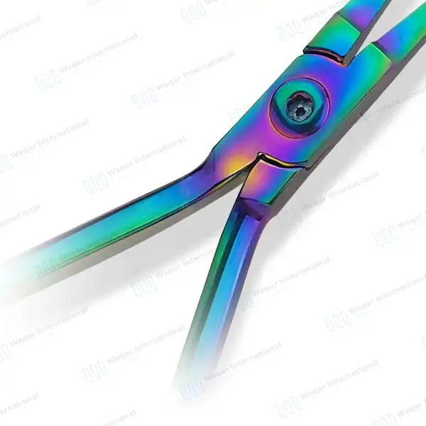 Rainbow Bracket Removing Plier 5.5″ Straight - surgical instruments manufactured by Waqar International, Sialkot - view 5